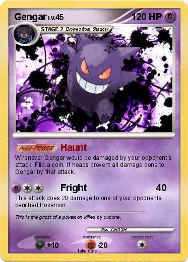 Pokemon Gengar