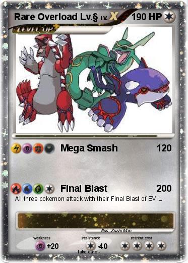 Pokemon Rare Overload Lv.§
