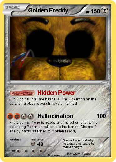 Pokemon Golden Freddy