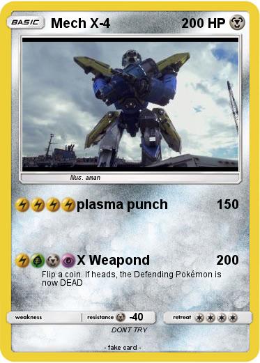 Pokemon Mech X-4