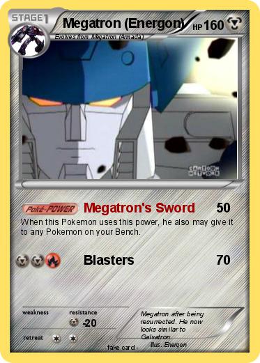 Pokemon Megatron (Energon)
