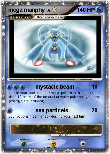 Pokemon mega manphy
