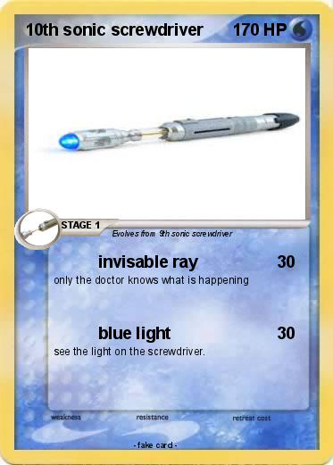Pokemon 10th sonic screwdriver