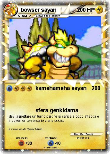Pokemon bowser sayan