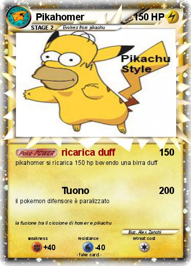 Pokemon Pikahomer
