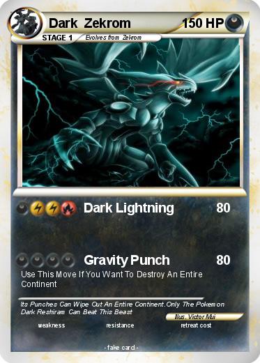 Pokemon Dark  Zekrom