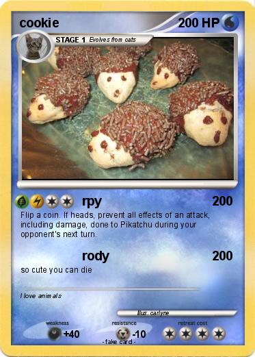 Pokemon cookie