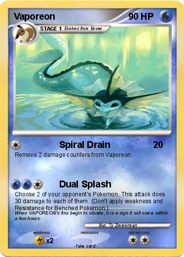 Pokemon Vaporeon