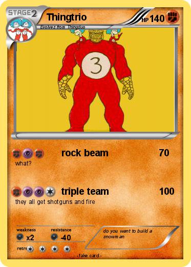 Pokemon Thingtrio