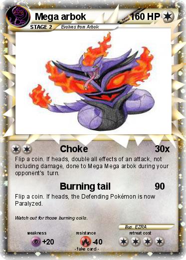 Pokemon Mega arbok