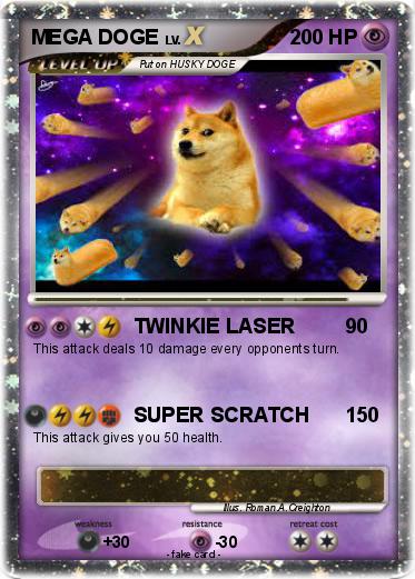 Pokemon MEGA DOGE