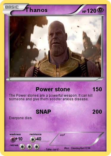 Pokemon Thanos Pokemon Thanos