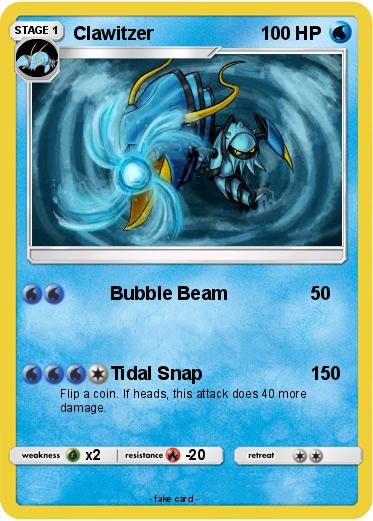 Pokemon Clawitzer