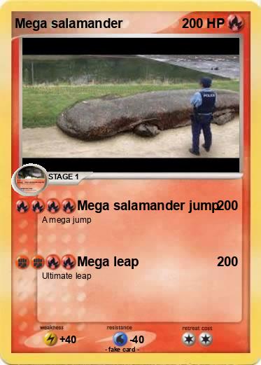 Pokemon Mega salamander