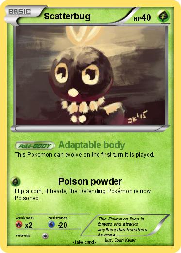 Pokemon Scatterbug