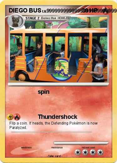 Pokemon DIEGO BUS