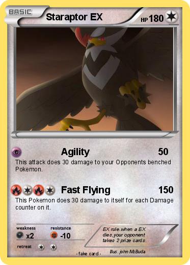Pokemon Staraptor EX