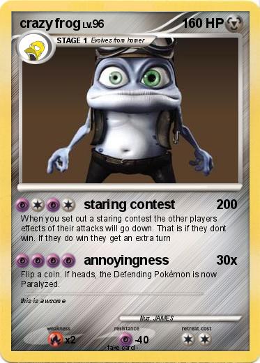 Pokemon crazy frog