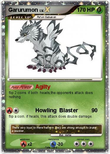 Pokemon Garurumon