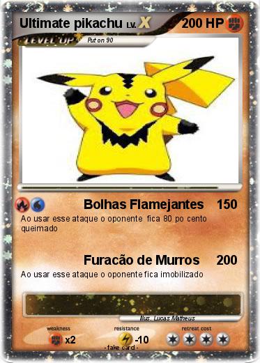 Pokemon Ultimate pikachu
