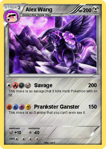 Pokemon Alex Wang