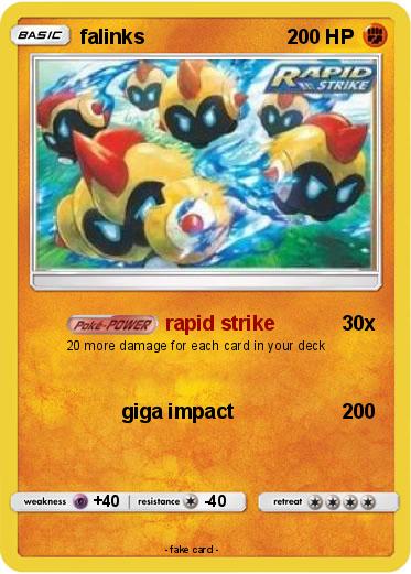 Pokemon falinks