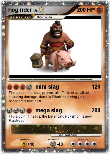 Pokemon hog rider