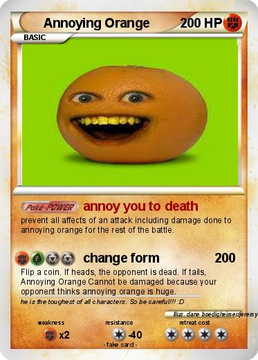 Pokemon Annoying Orange