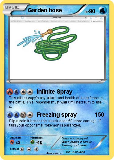 Pokemon Garden hose