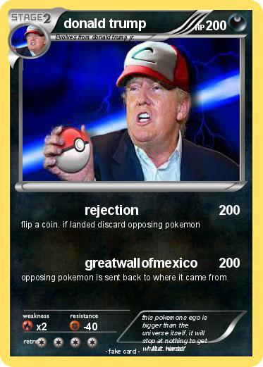 Pokemon donald trump