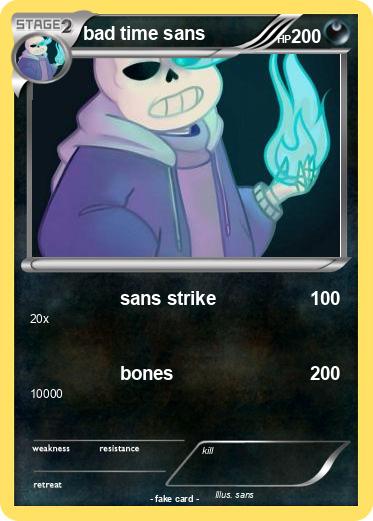 Pokemon bad time sans