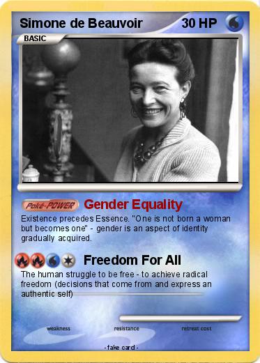 Pokemon Simone de Beauvoir