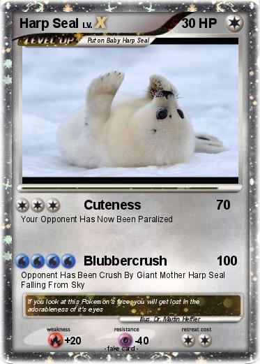 Pokemon Harp Seal
