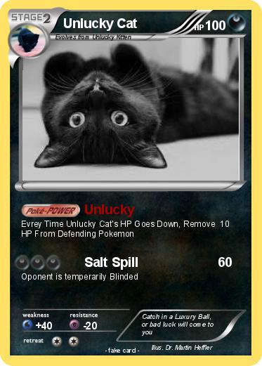 Pokemon Unlucky Cat