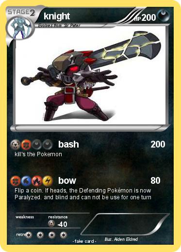Pokemon knight