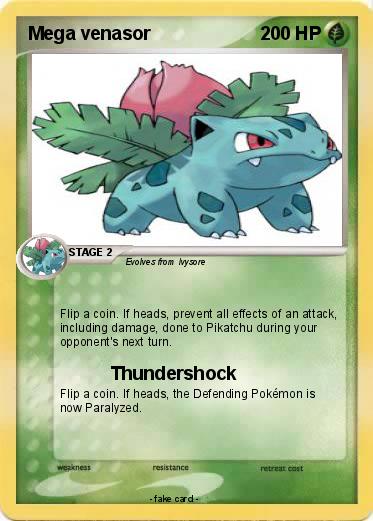 Pokemon Mega venasor
