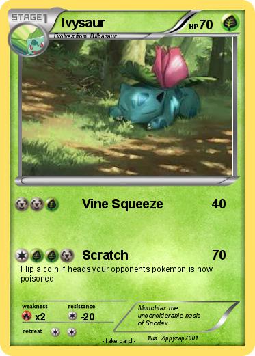Pokemon Ivysaur