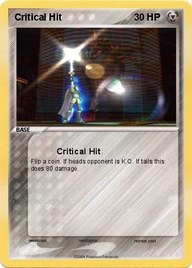 Pokemon Critical Hit   