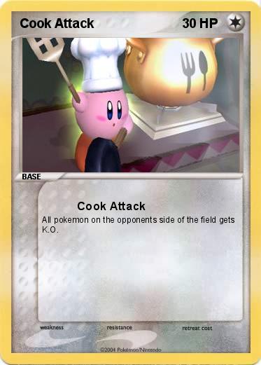 Pokemon Cook Attack