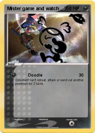 Pokemon Mister game and watch