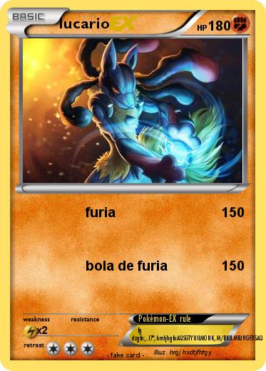 Pokemon lucario