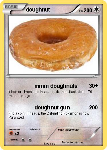 Pokemon doughnut