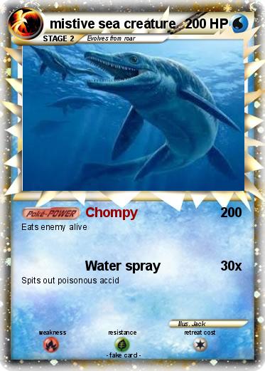 Pokemon mistive sea creature
