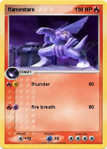 Pokemon flamestare