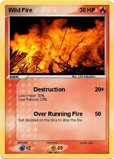 Pokemon Wild Fire