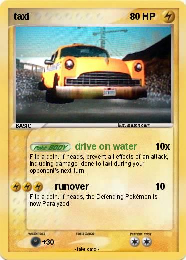 Pokemon taxi