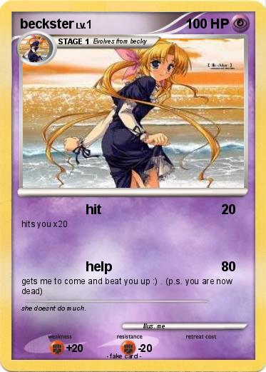Pokemon beckster