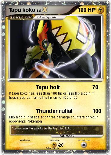 Pokemon Tapu koko