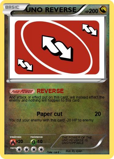 Pokemon UNO REVERSE
