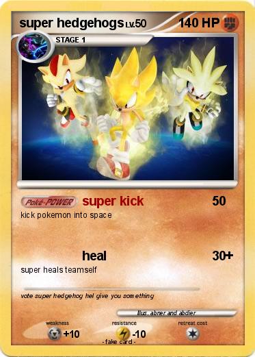 Pokemon super hedgehogs